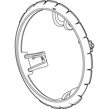 GMC 87868034 Rear Shroud