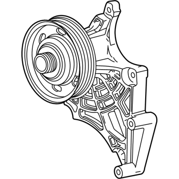 GMC 12714129 Fan Pulley