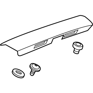 GM 94517810 Applique Assembly, Rear Closure Center *Paint To Mat