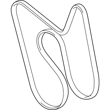 GMC 12637202 Serpentine Belt