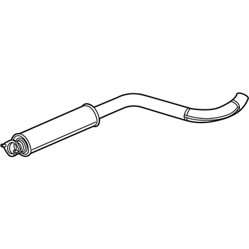 2017 Buick Cascada Muffler - 13423330