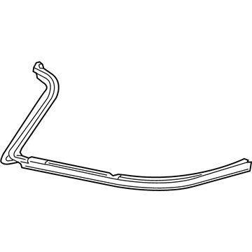 GM 22859616 Weatherstrip Assembly, Folding Top Rear