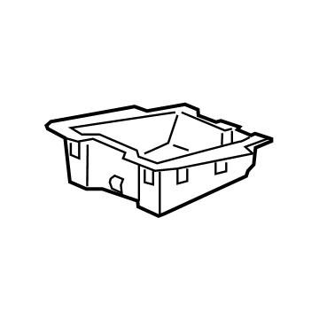 GM 84849217 Compartment, F/Seat Stow