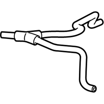 GM 22990652 Hose, Radiator Surge Tank Inlet