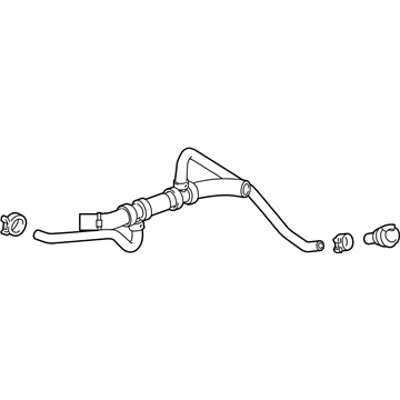 2015 Cadillac CTS Radiator Hose - 23497426