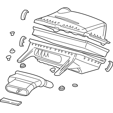 2002 Chevy Express 1500 Air Filter - 15063808