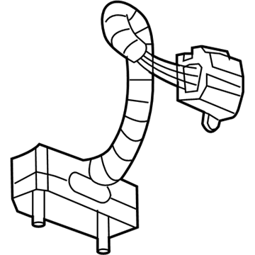 GM 10364351 Harness Assembly, Trailer Rear Wiring (W/ Receptacle)