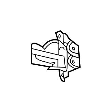 GM 84708909 Extension Assembly, Rkr Inr Pnl Frt