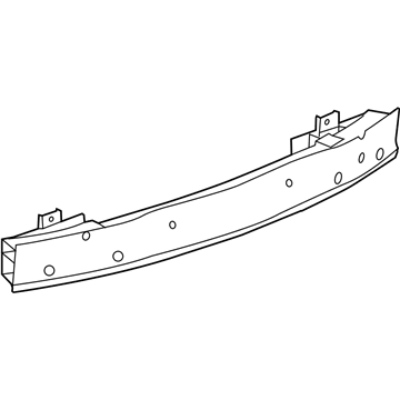 GM 12775084 Bar Assembly, Rear Bumper Imp