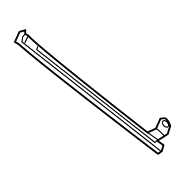 GM 19316858 Sealing Strip,Front Side Door Window Outer