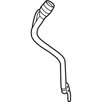 2007 Cadillac CTS Fuel Filler Hose - 15868849