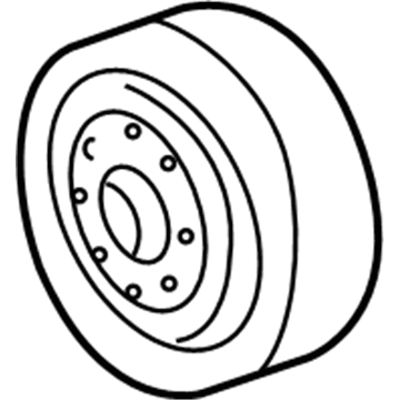 Chevy 12556733 Pulley