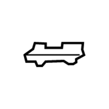 Chevy 25832479 Bumper Cover Seal