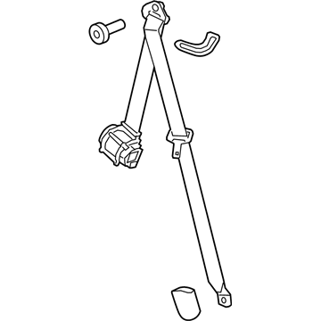 Cadillac 19303052 Outer Belt Assembly