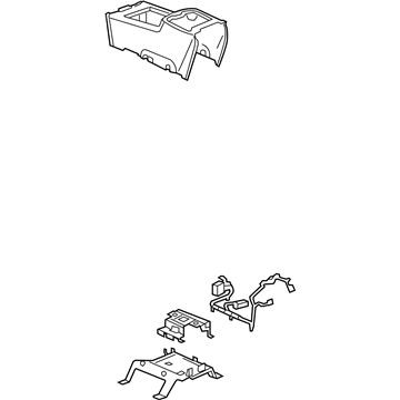 GMC 20893143 Console Assembly