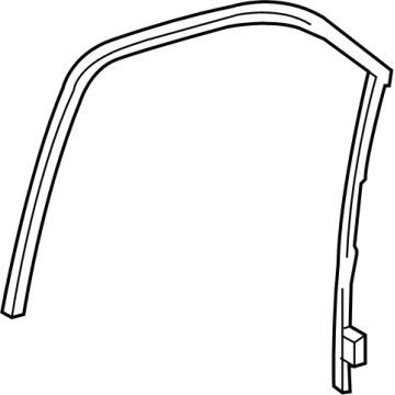 2023 GMC Sierra 3500 HD Door Seal - 84862363