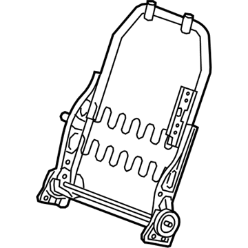 Chevy 95186542 Seat Back Frame