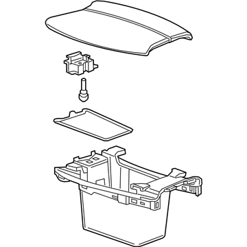 Buick 23341013 Compartment Box