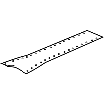 GM 15818293 Reinforcement, Floor Panel Tunnel Panel