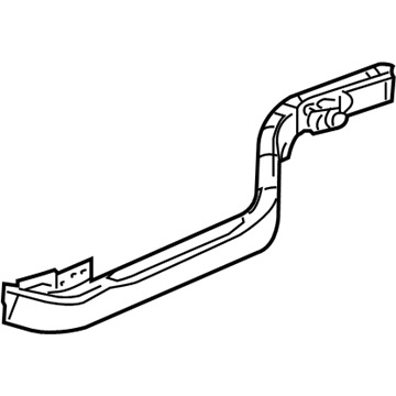 GM 89023225 Rail Asm,Underbody Rear Side (LH)