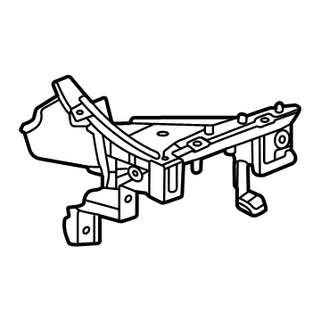 GM 42733387 Tray Assembly, F/Flr Cnsl Stow *Jet Black