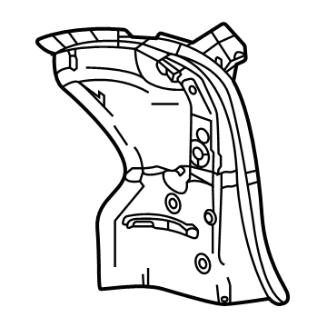 GM 86803385 GUTTER ASM-BODY SI OTR RR PNL DRN