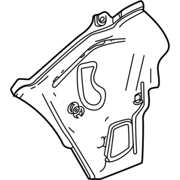 Cadillac 84830899 Rear Extension