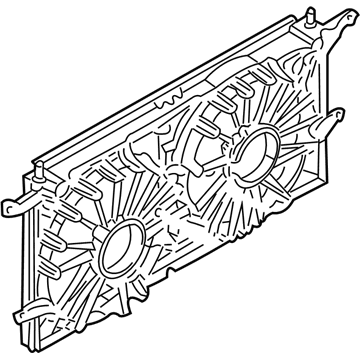 Buick 10312887 Fan Shroud