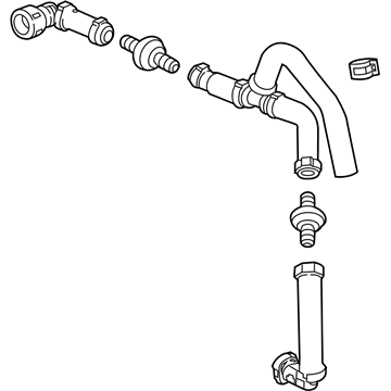 2016 Chevy Impala Limited Brake Booster Vacuum Hose - 22803073