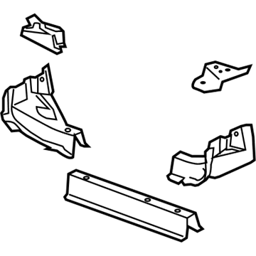 Cadillac 20894723 Upper Crossmember