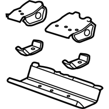 Cadillac 25997292 Lower Crossmember