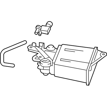 Pontiac Vibe Vapor Canister - 88973481