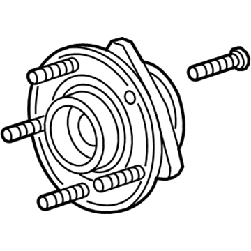 Cadillac 13552402 Hub & Bearing