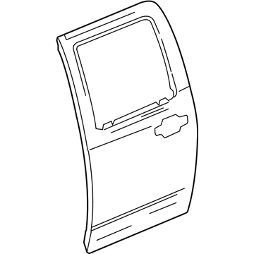 GM 15219052 Panel, Rear Side Door Outer