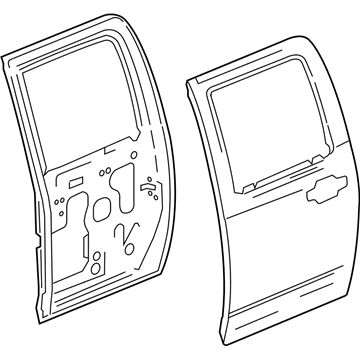 GMC 89025528 Door Shell