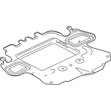 Cadillac 15835283 Rear Shield