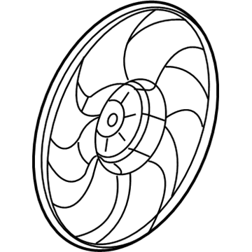 Pontiac 19130516 Cooling Fan