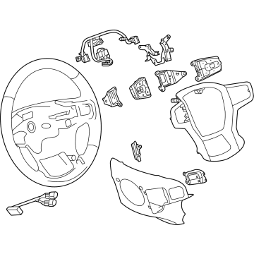 GM 84759323 Wheel Assembly, Strg *Very Dark At