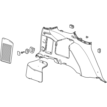 Chevy 85529809 Lower Trim Panel