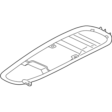 Chevy 10290571 Console Backing Plate