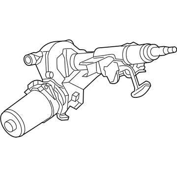 Saturn 19209137 Steering Column