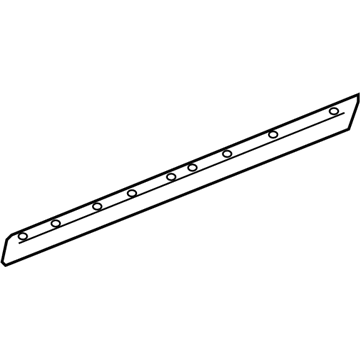 Cadillac 25694066 Lower Molding