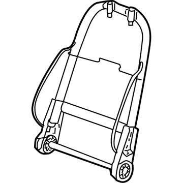 Pontiac 15901677 Seat Back Frame