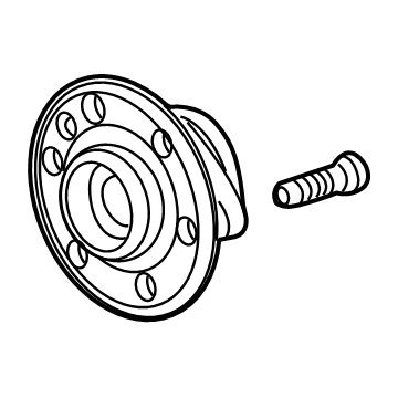 Cadillac 13544385 Hub Assembly