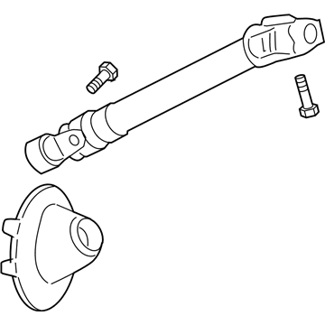 2011 Chevy Caprice Steering Shaft - 92250249