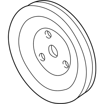 GM 24576031 Pulley,Water Pump