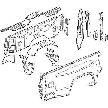 Chevy 85611557 Side Panel