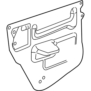 Chevy 25876409 Water Deflector