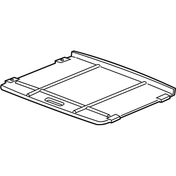 Cadillac 25791957 Sunshade