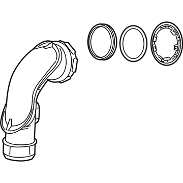 GM 22799478 Tube, Charging Air Cooler Outlet Air